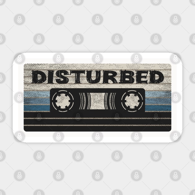 Disturbed Mix Tape Musician Sticker Teepublic